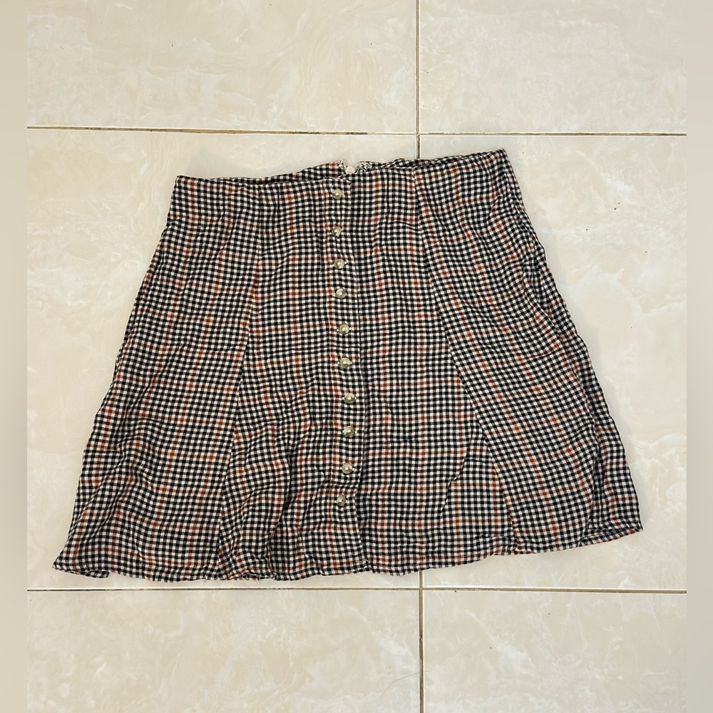 American eagle plaid skirt